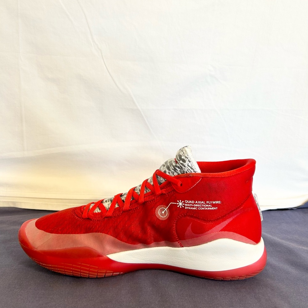Nike KD 12 TB Red size 11 MEN’S BASKETBALL SHOES - Picture 4 of 9